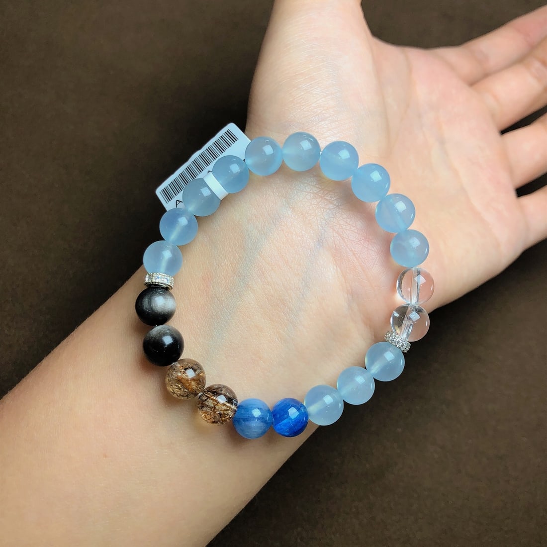 An Exquisite Crystal Bracelets: An Exquisite Crystal Bracelet,Size:0.3in,Weight:16.5g 水晶手串