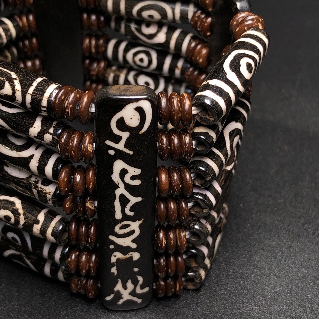 A Precious Yak Bone Bracelets - 8