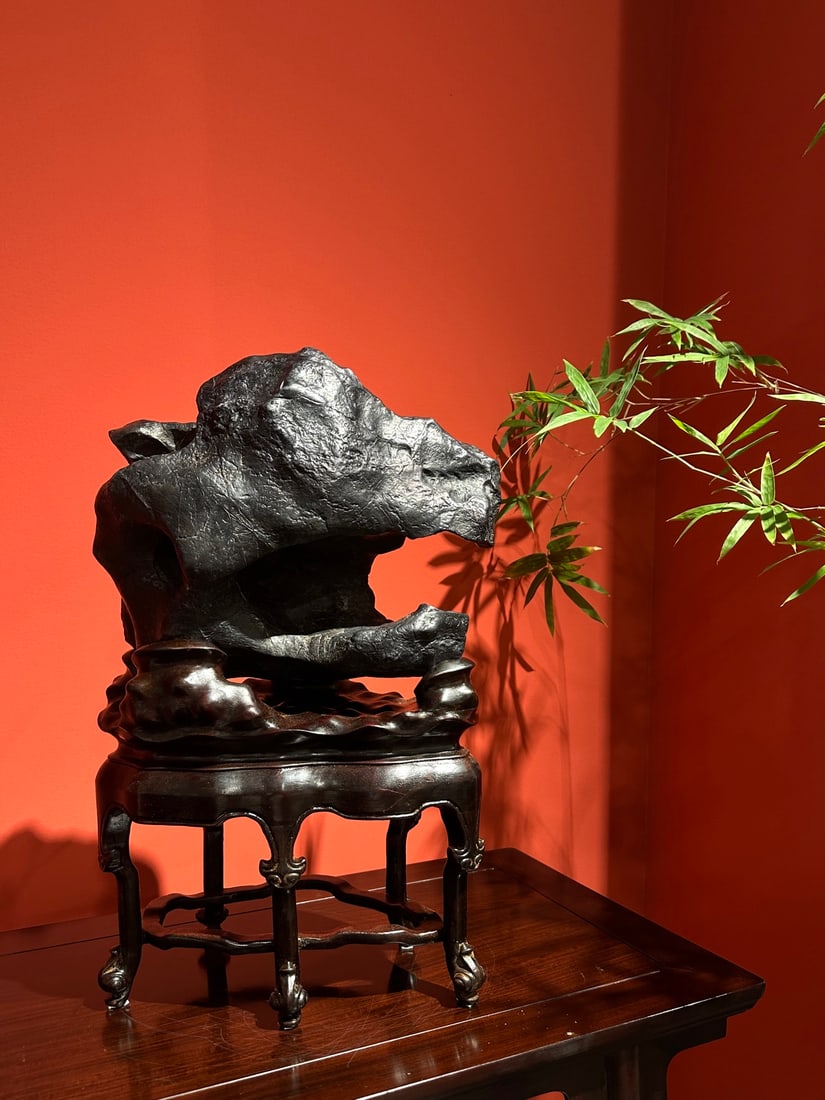 An Exquisite Lingbi Stone Ornament (1 of 4)