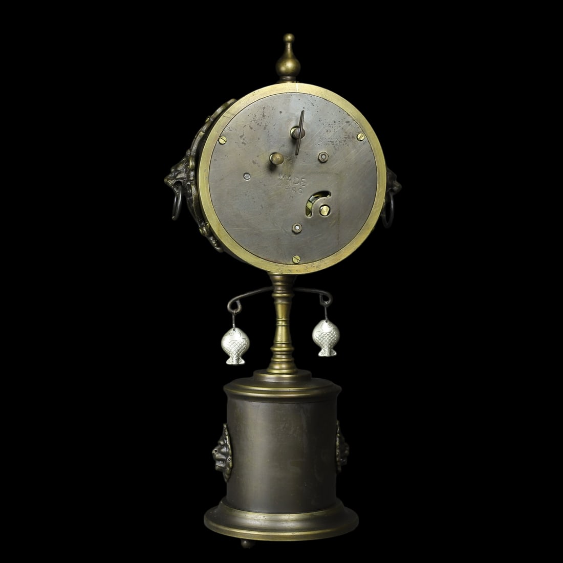 An Exquisite Bronze Clock - 7