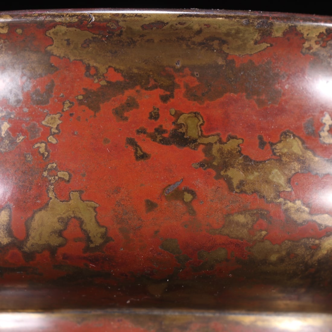 An Exquisite Bronze Dragon Pattern Double-Ears Censer - 7