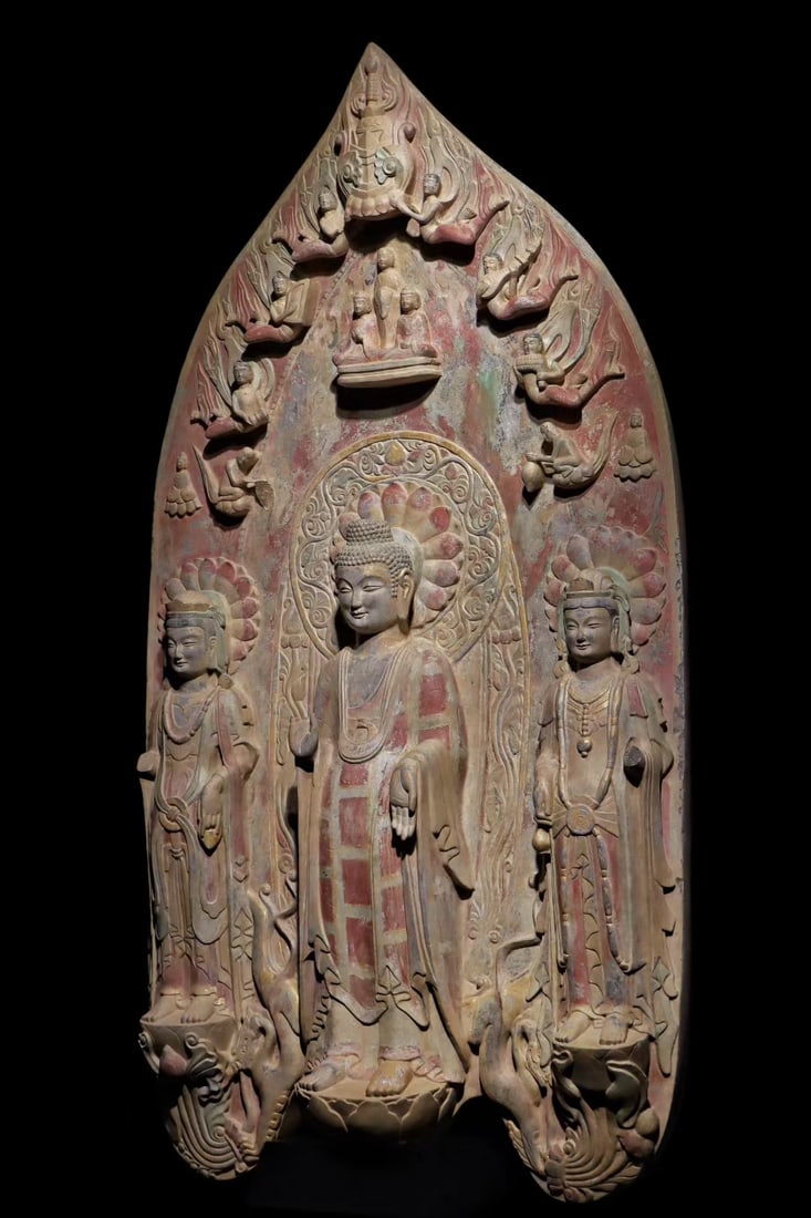 An Exquisite Limestone Buddha Statue - 3