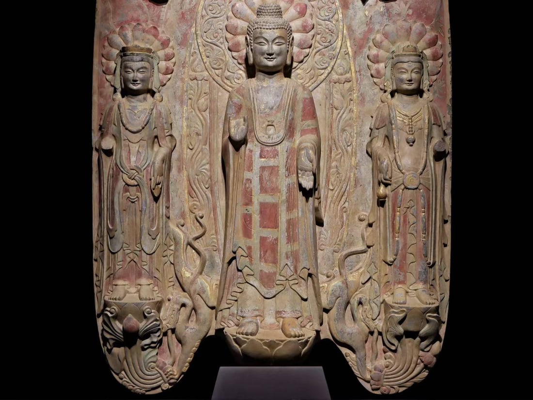 An Exquisite Limestone Buddha Statue - 5