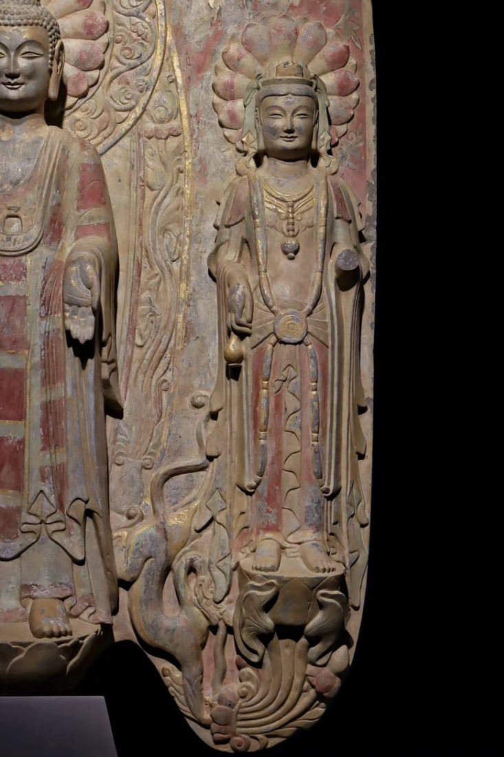 An Exquisite Limestone Buddha Statue - 6