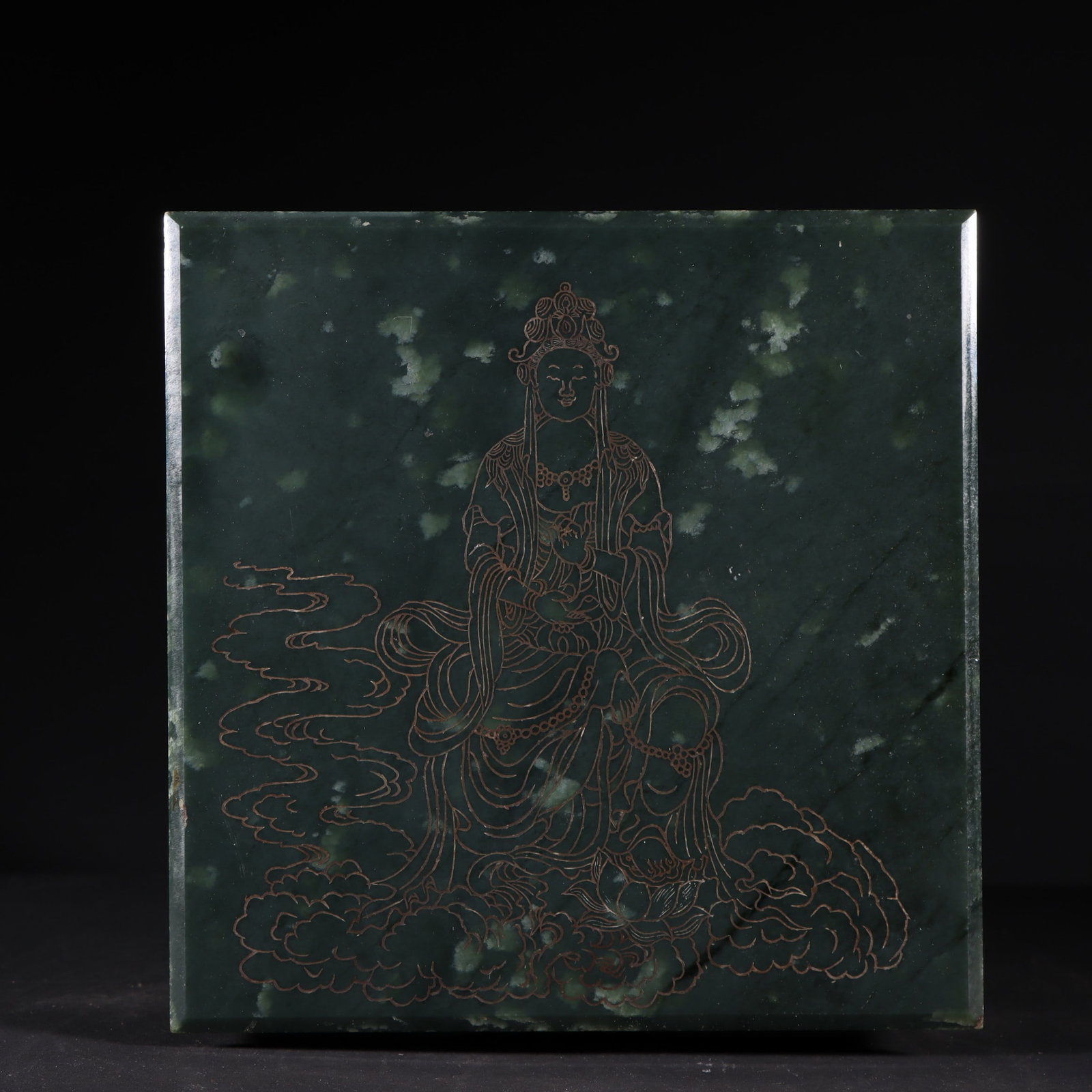 An Exquisite White Jade Dragon Pattern Seal - 13