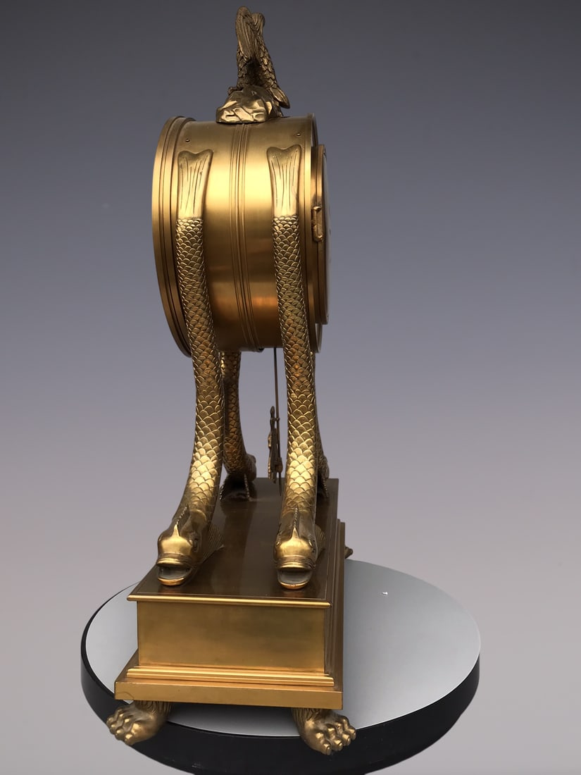 An Exquisite Bronze Clock - 3