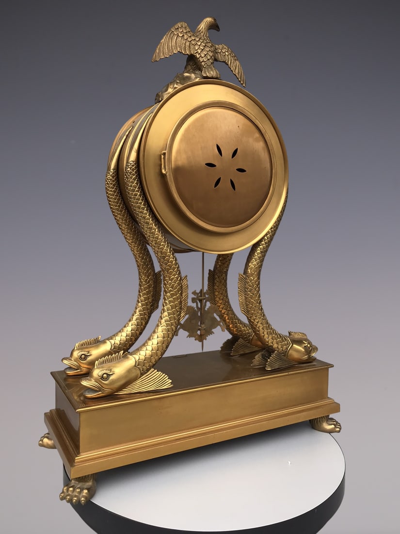 An Exquisite Bronze Clock - 4