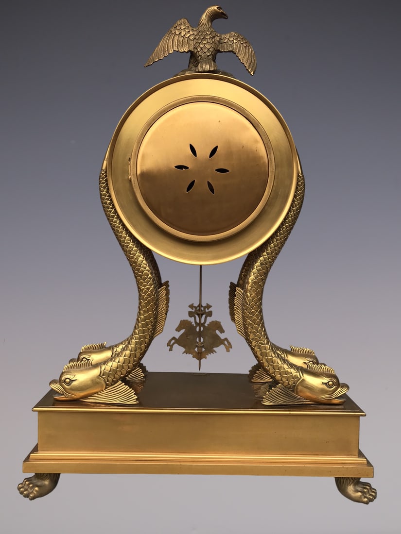 An Exquisite Bronze Clock - 5