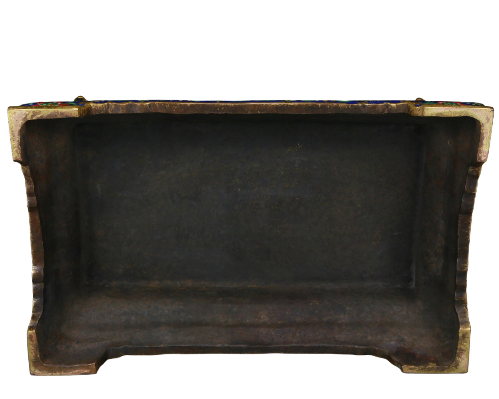 A Pair of Exquisite Cloisonné Goat Candlesticks - 13