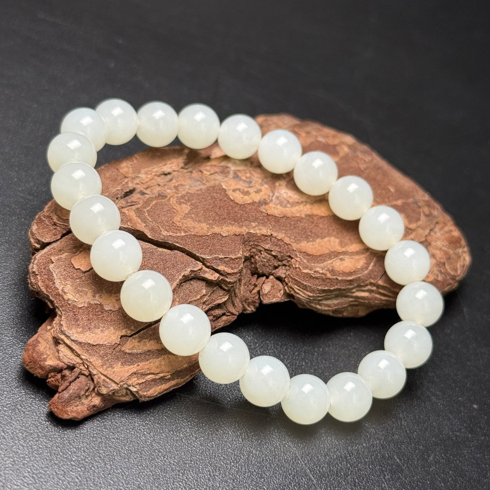 An Exquisite White Jade Bracelets - 3
