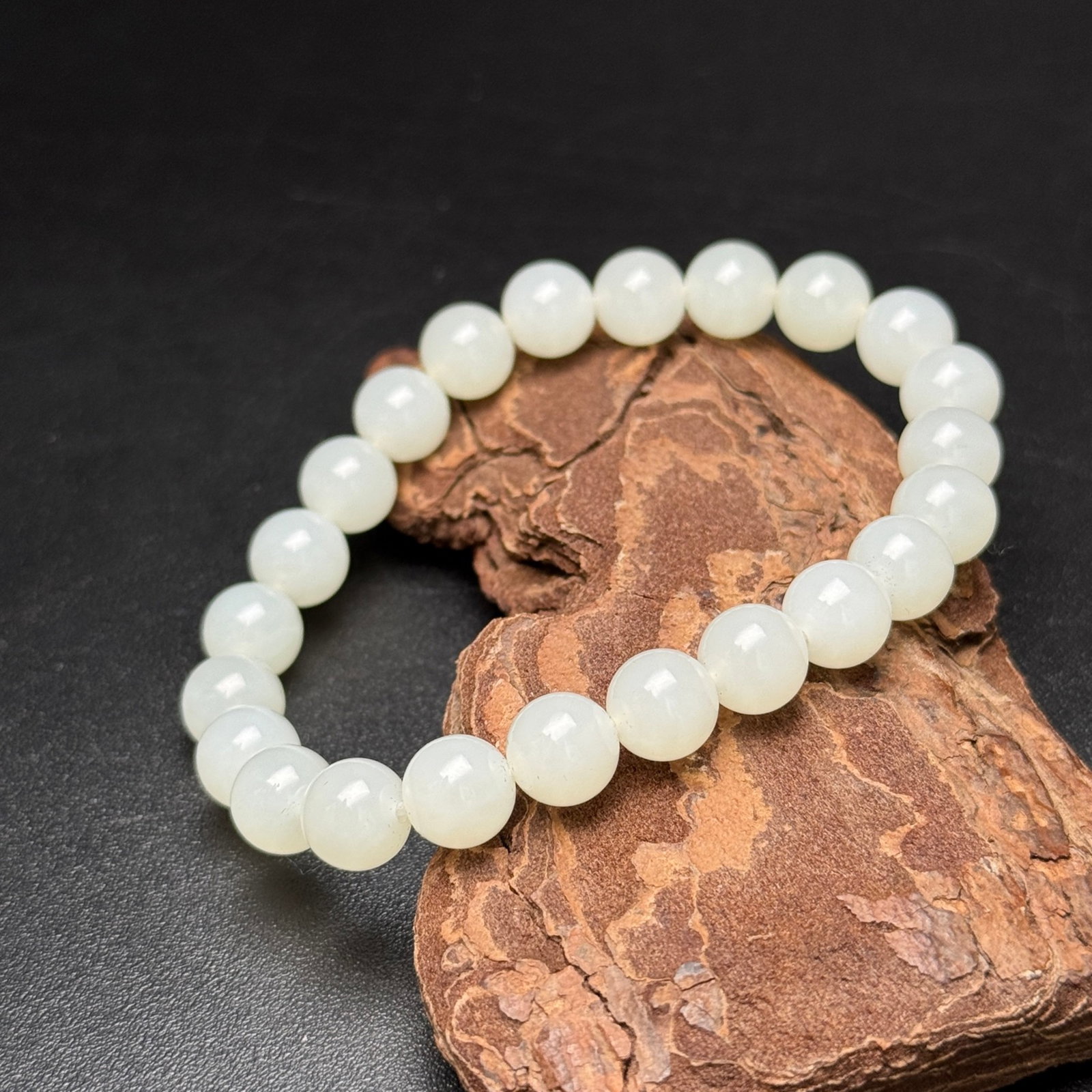 An Exquisite White Jade Bracelets - 4