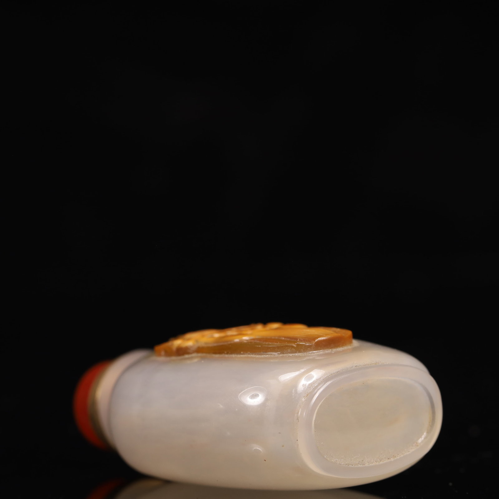 An Exquisite Agate Human-Face Pattern Snuff Bottle - 9