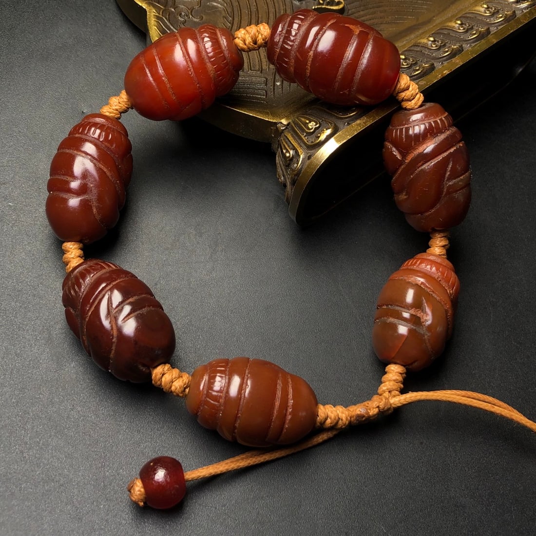 An Exquisite Dzi Bead Bracelets - 6