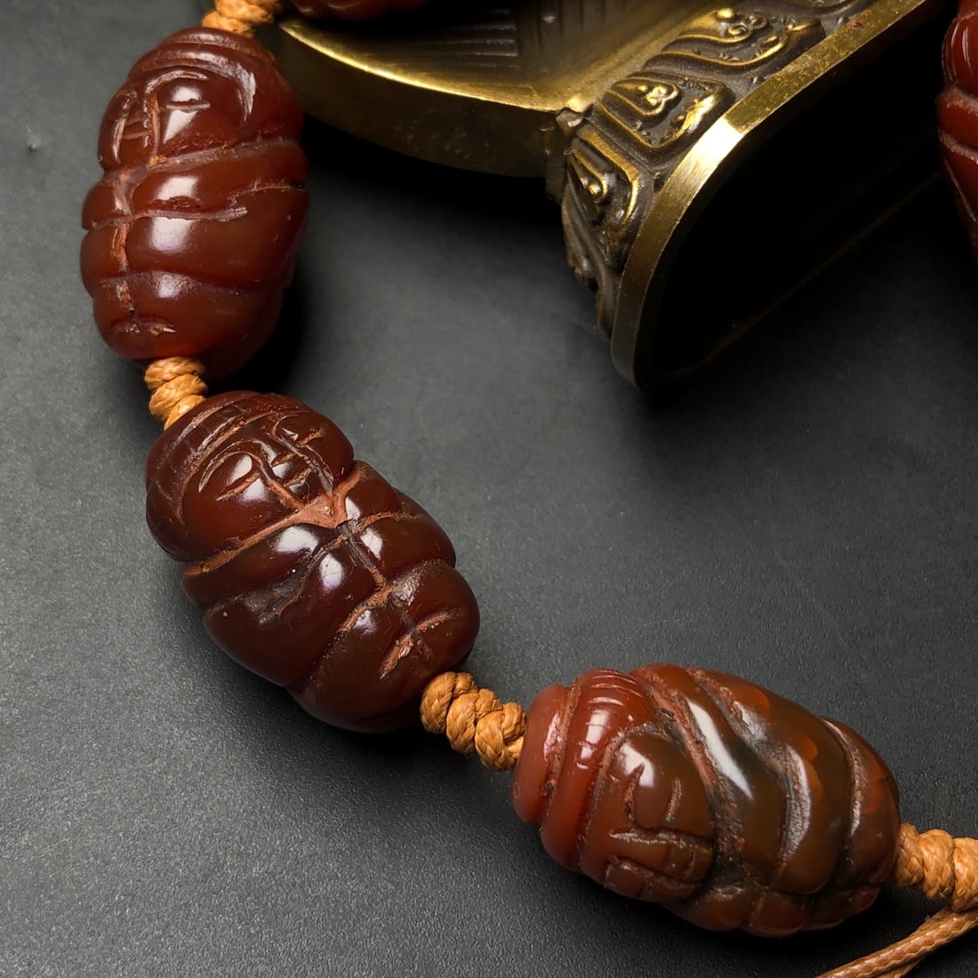 An Exquisite Dzi Bead Bracelets - 8