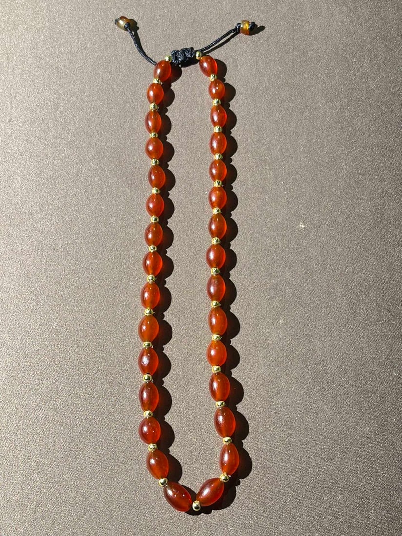 A Exquisite Agate Necklace - 3