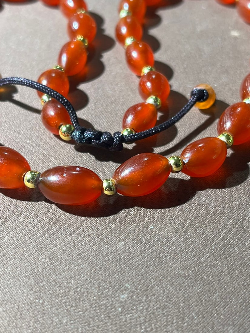 A Exquisite Agate Necklace - 5