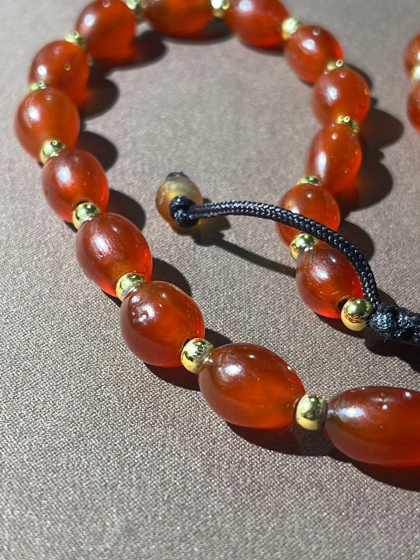 A Exquisite Agate Necklace - 6