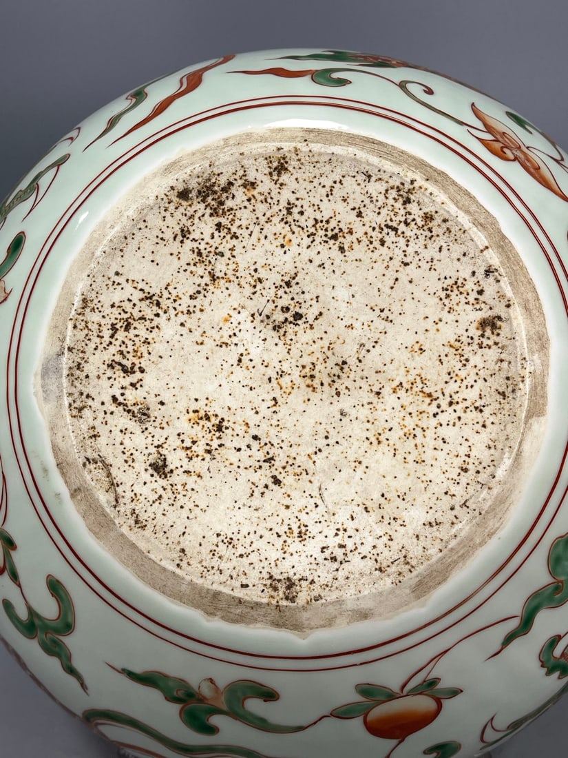 A Exquisite Underglaze-Red Dragon pattern Vase - 9