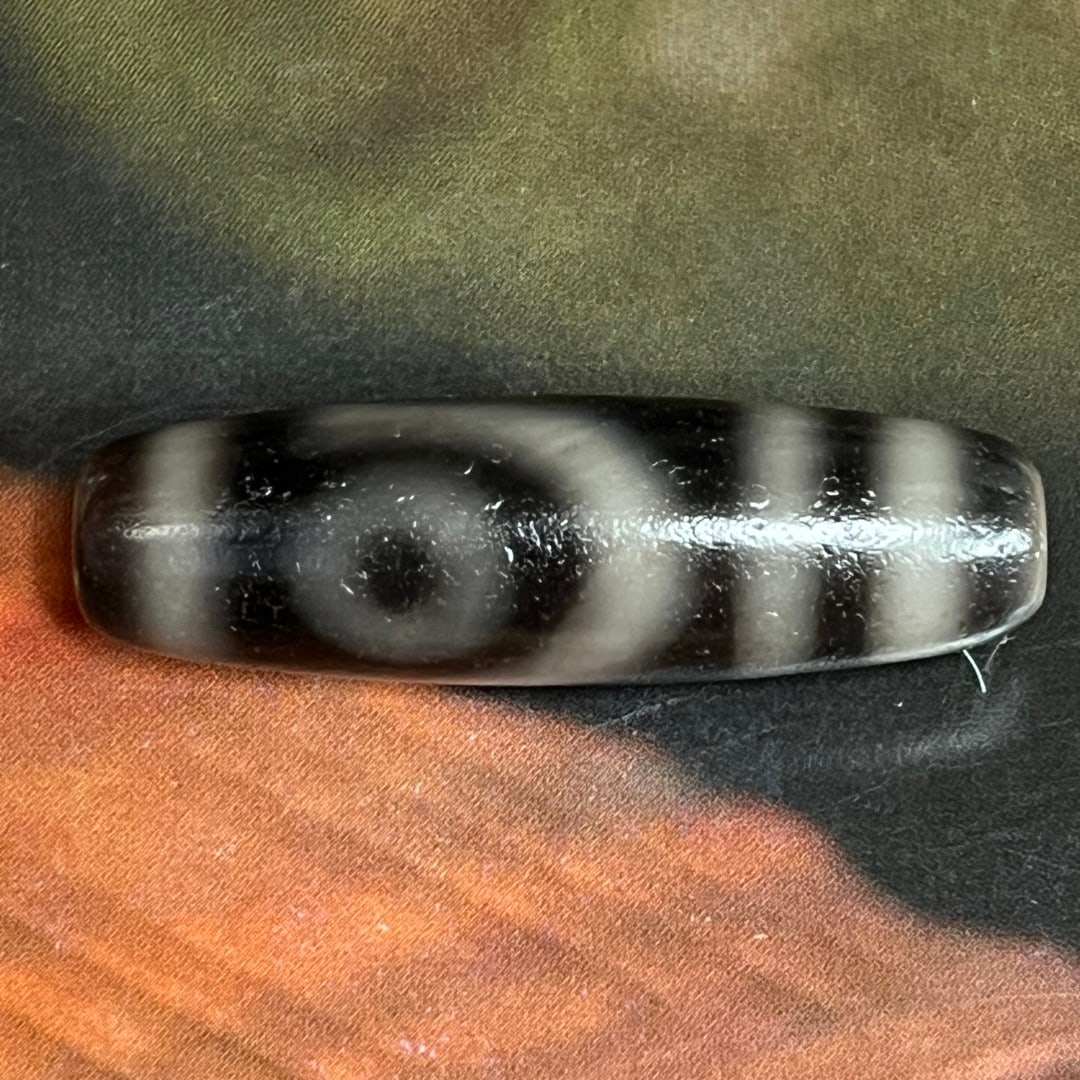 A Exquisite Two-Eye Dzi Bead - 6