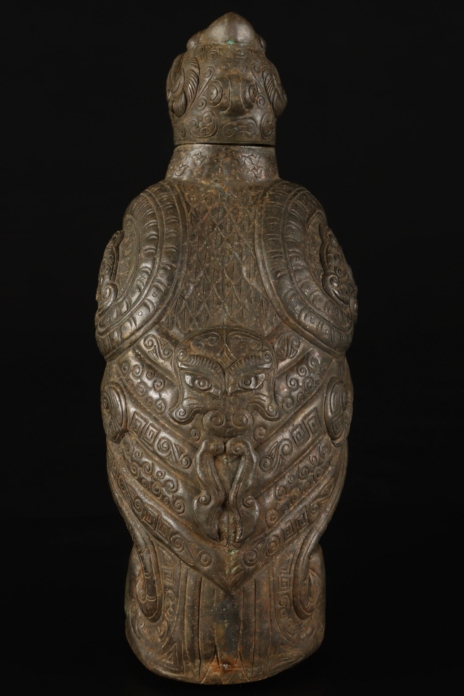 A Exquisite Copper Bird-Shaped Ewer - 4