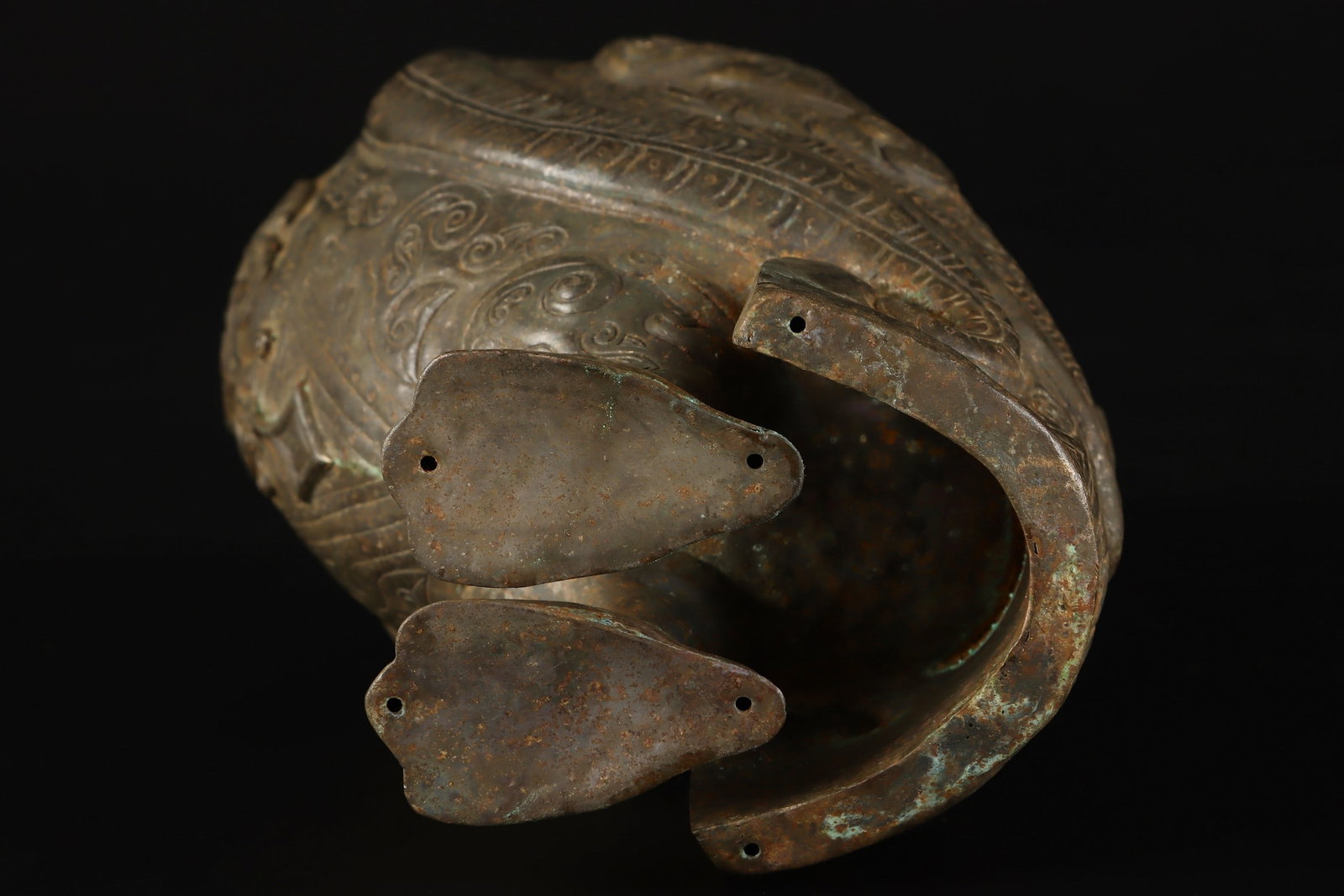 A Exquisite Copper Bird-Shaped Ewer - 9