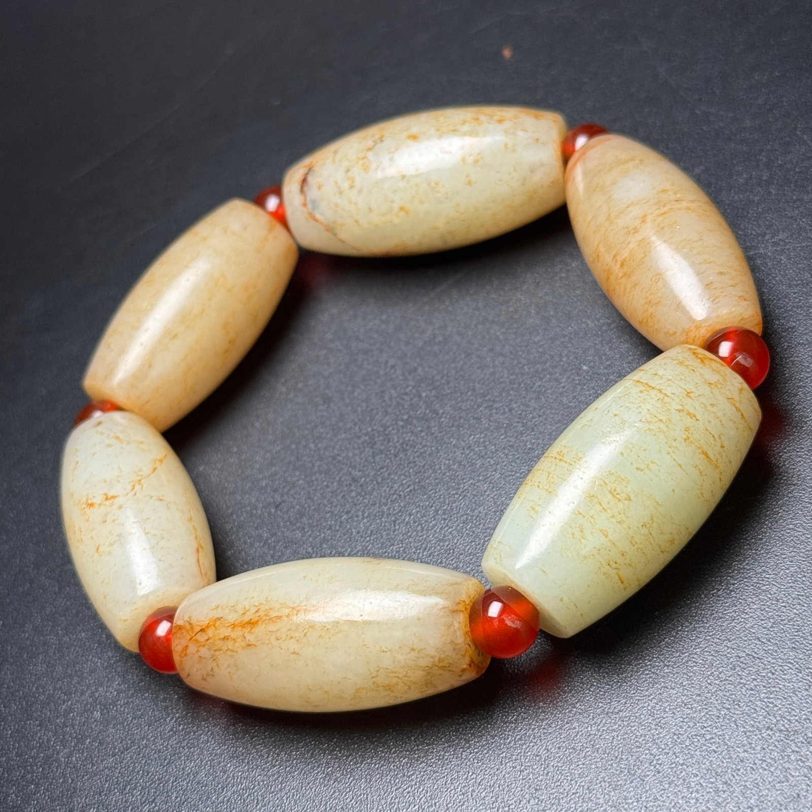 An Exquisite White Jade Bracelets - 3