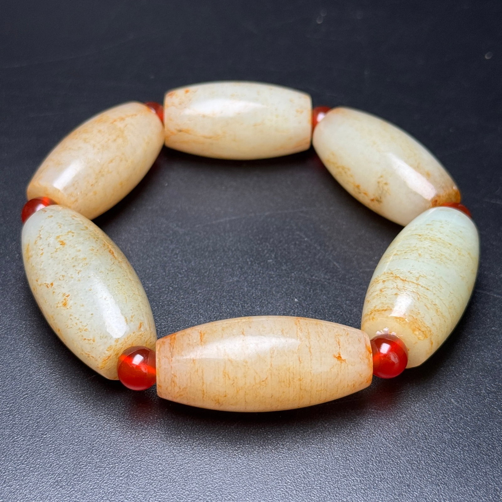 An Exquisite White Jade Bracelets - 5