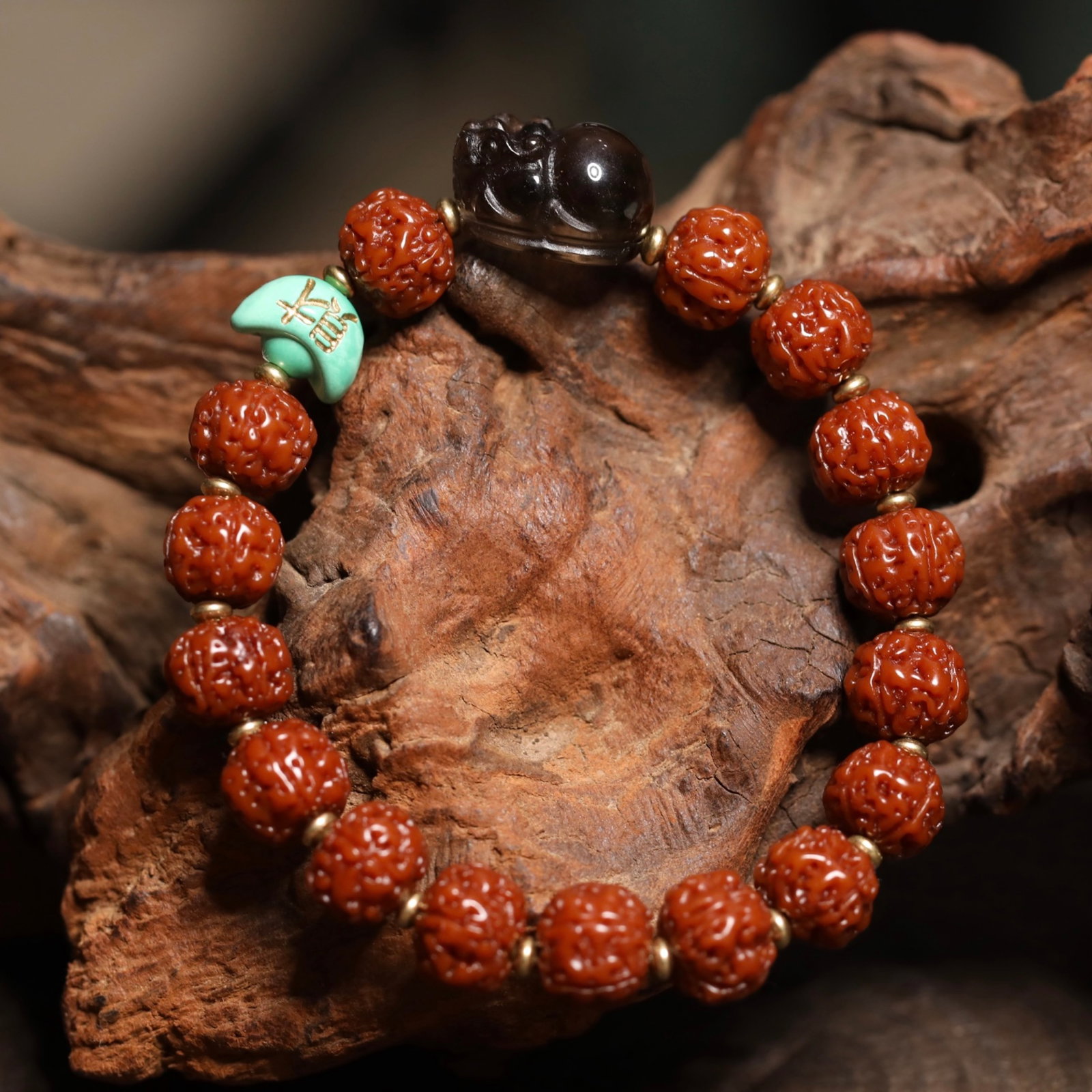 An Exquisite Bodhi Seeds Bracelets: An Exquisite Bodhi Seeds Bracelets,Size:11mm,Weight:19g 菩提手串