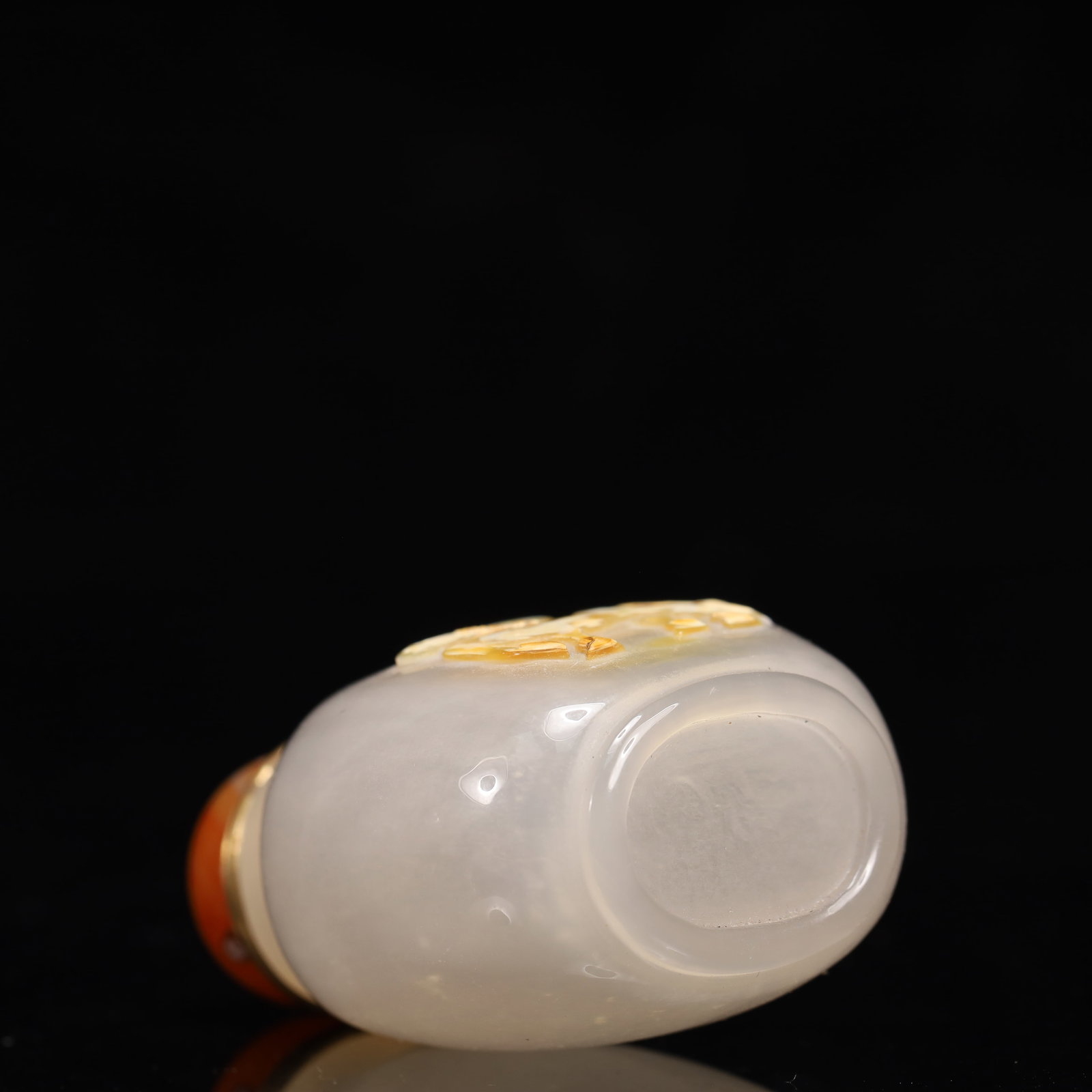 An Exquisite Agate Horse Pattern Snuff Bottle - 9