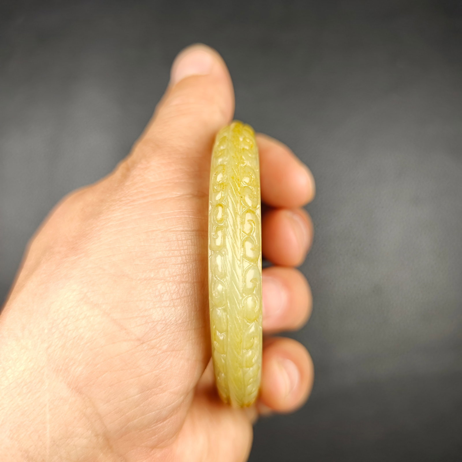 An Exquisite White Jade Bracelets - 4