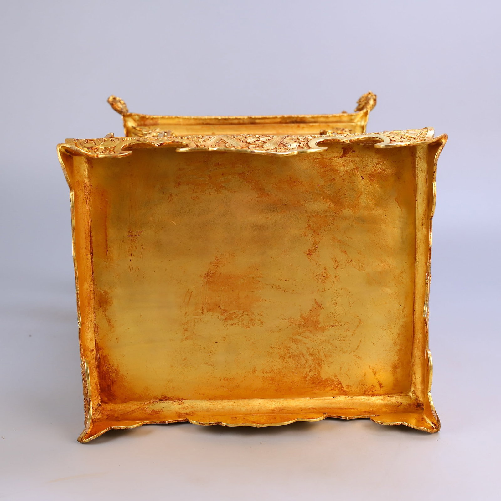 An Exquisite Gilt Bronze Pagoda - 6