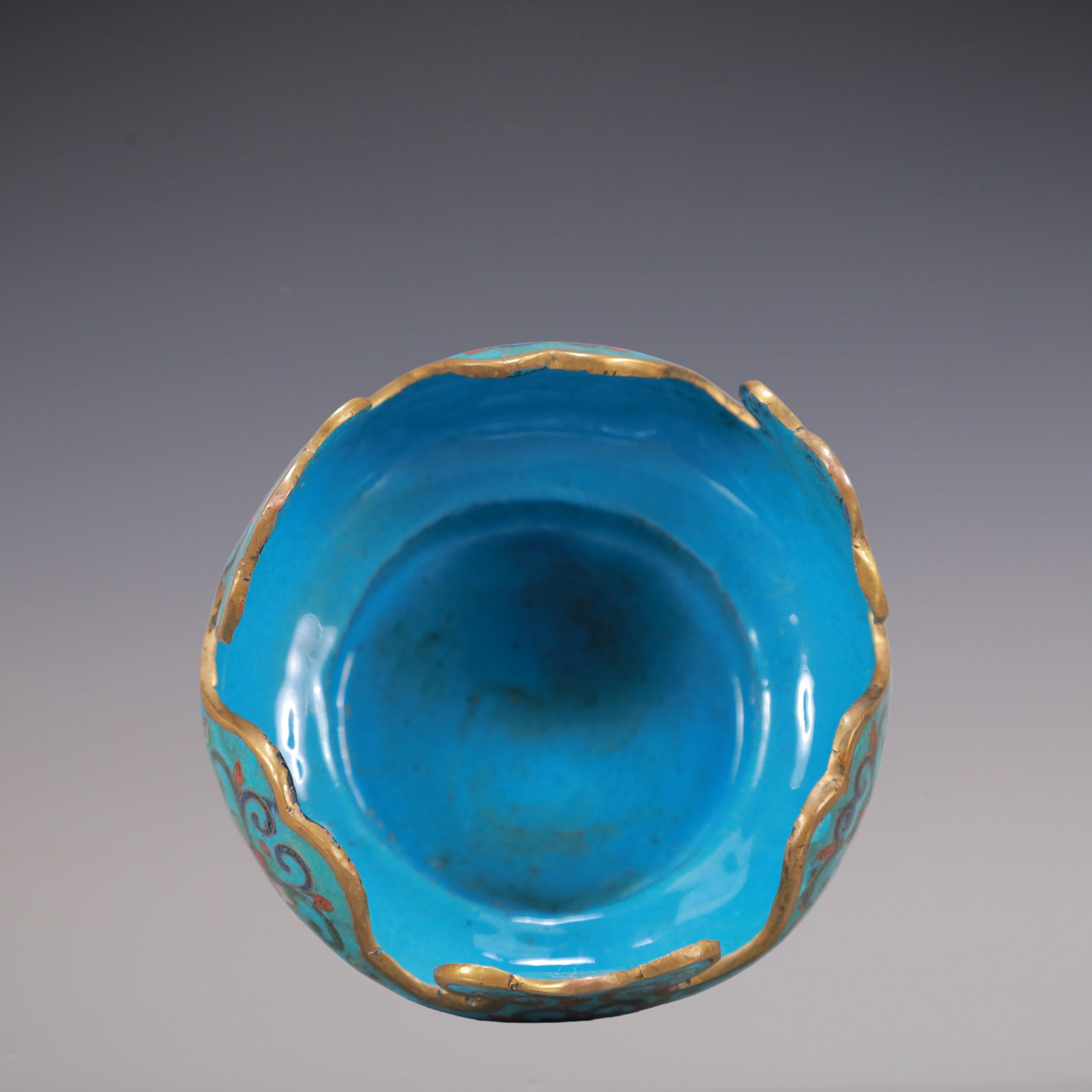 A Exquisite A pair of Cloisonne Lotus Pattern Character and Story Pattern Double-Ears Vase - 12