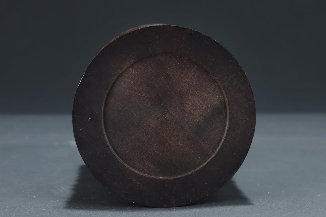 An Exquisite Eaglewood Brush Pot - 9