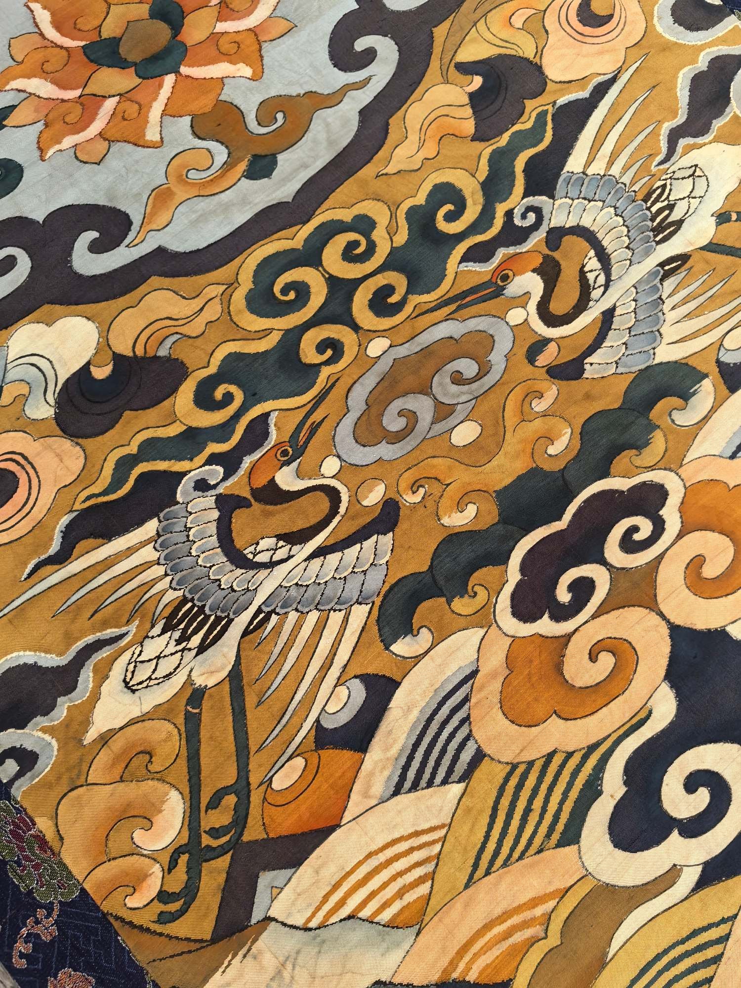 A Precious Kesi Dragon Pattern Chair Cover - 5