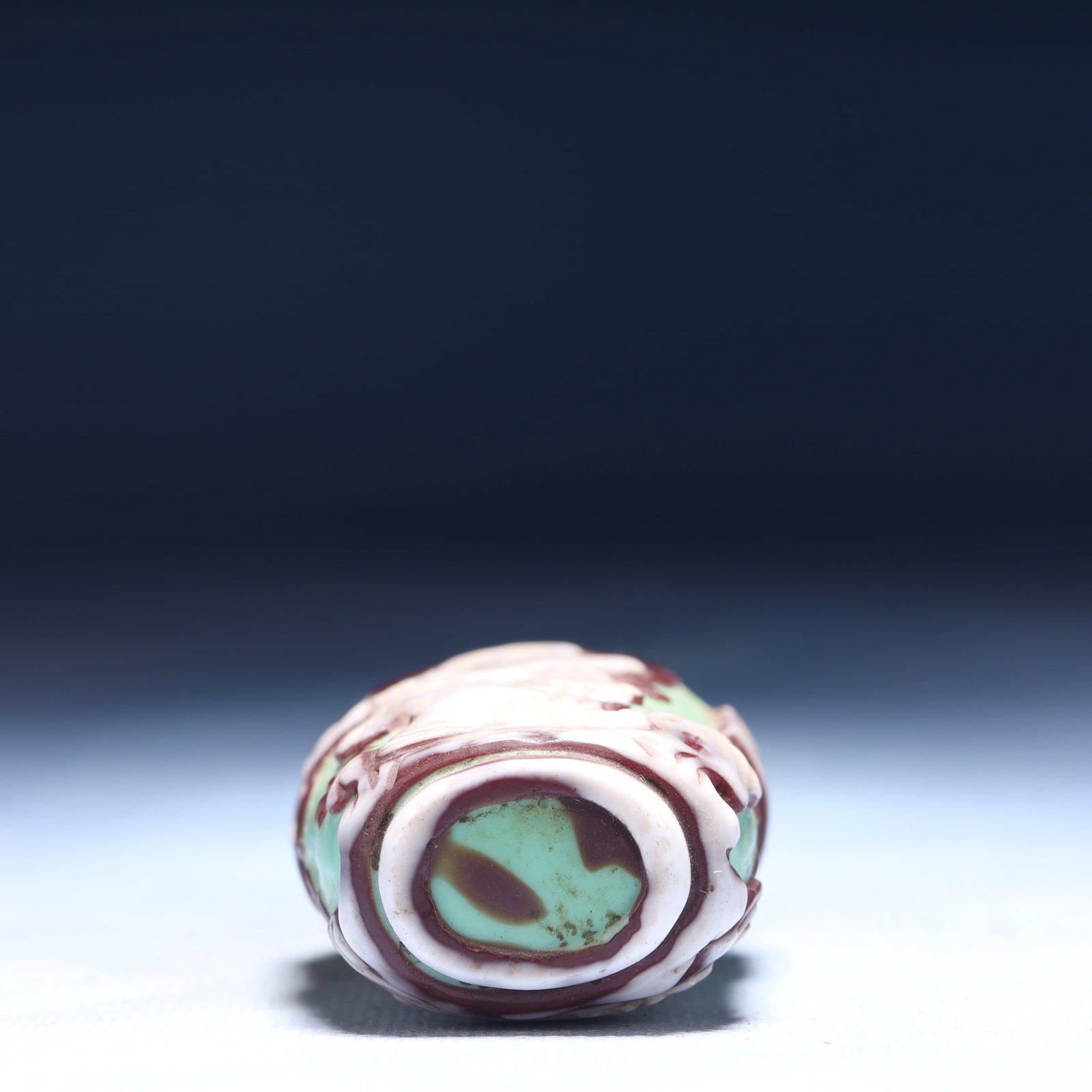 An Exquisite Glass Figure Pattern Snuff Bottle - 7
