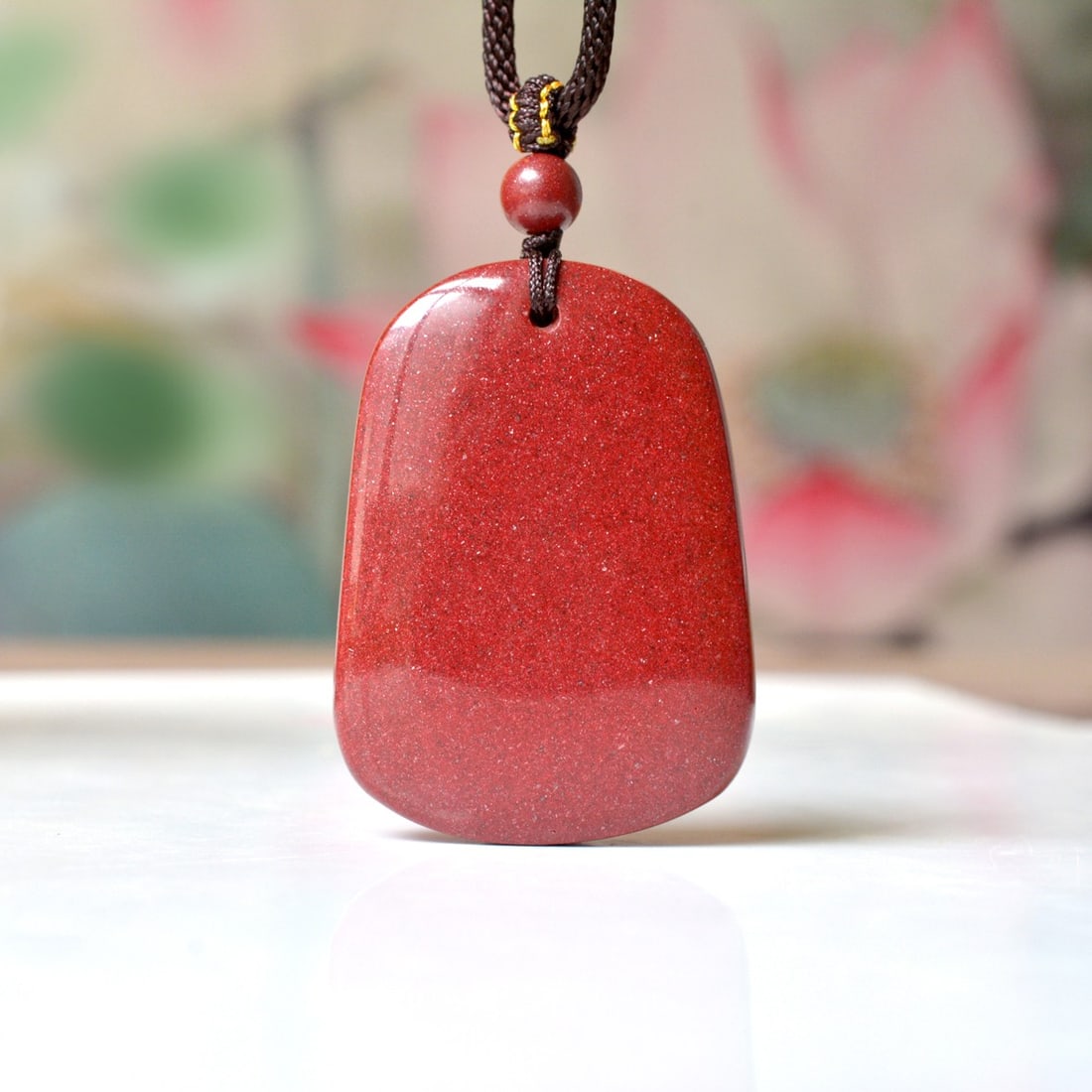 An Exquisite Cinnabar Animal Pattern Pendant - 6