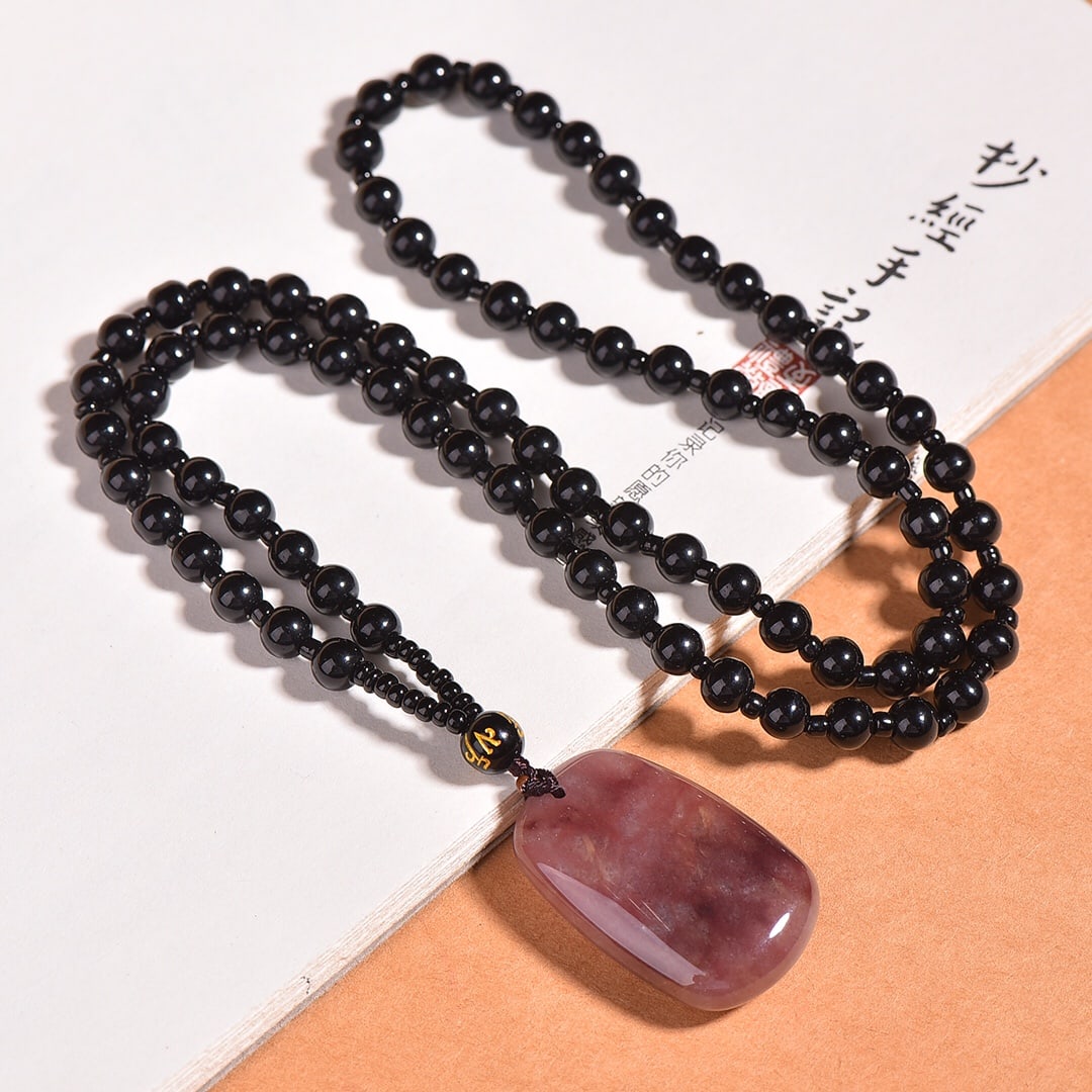 An Exquisite Red Jade Pendant (1 of 1)