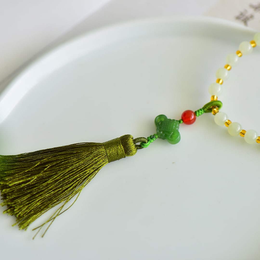 An Exquisite White Jade Bracelets - 3
