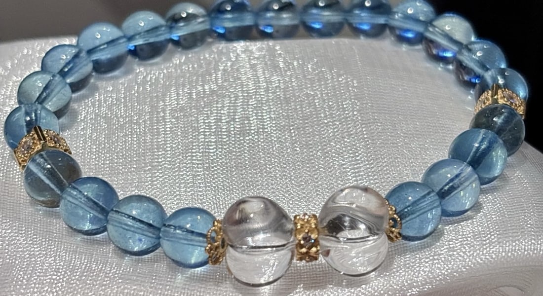 An Exquisite Aquamarine Bracelets - 3