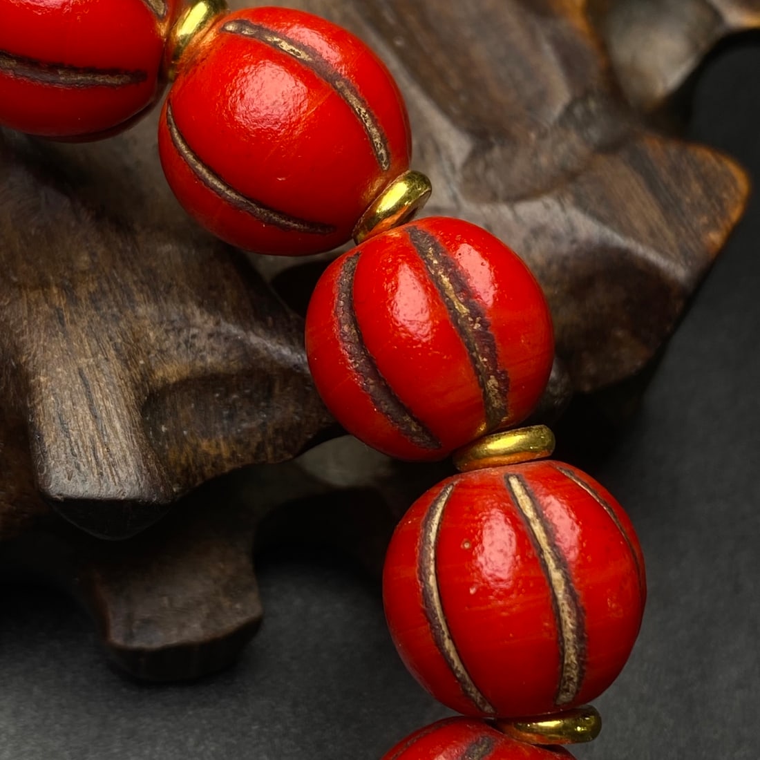 An Exquisite Glass Pumpkin-Shaped Bracelets - 8