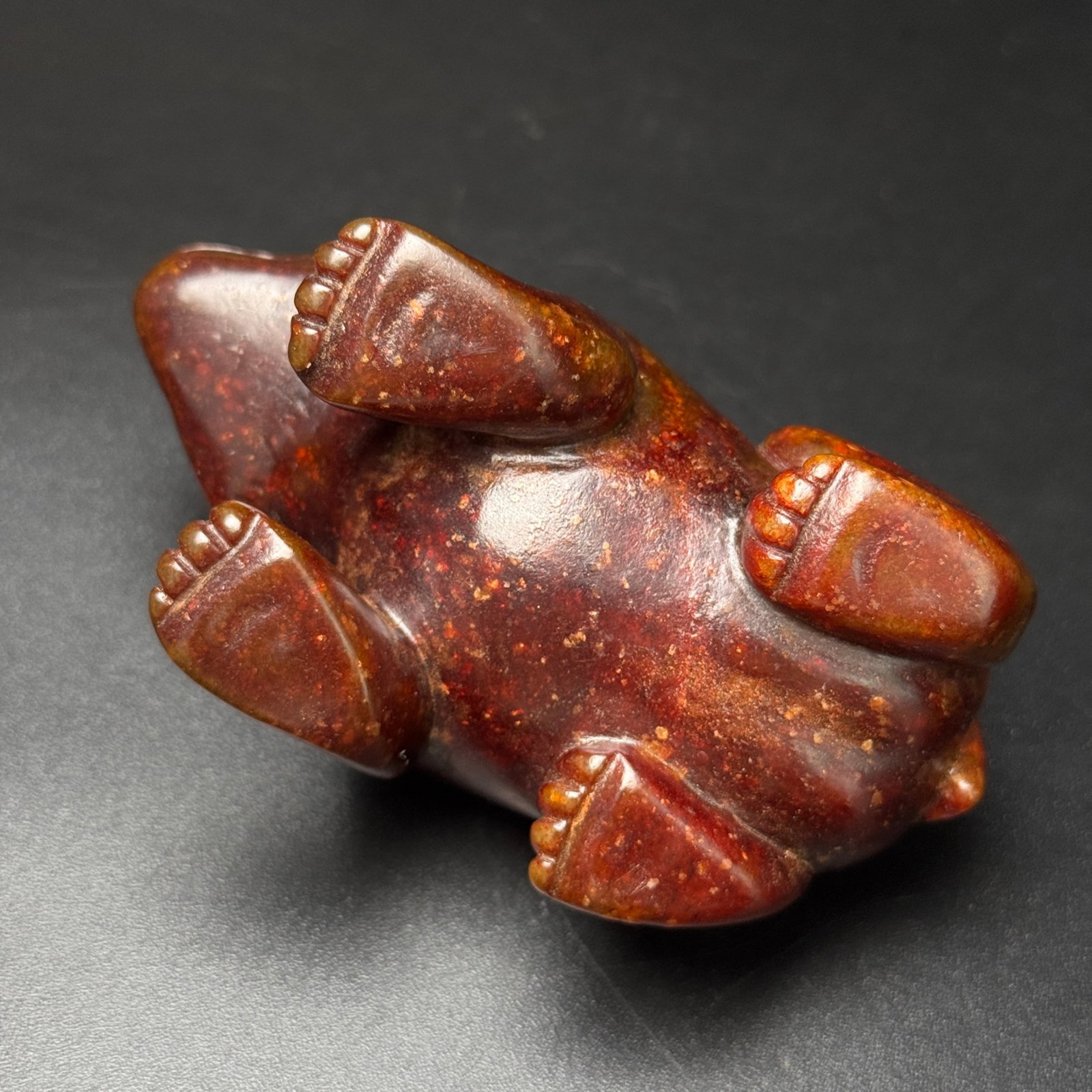 An Exquisite White Jade Bear Ornament - 7