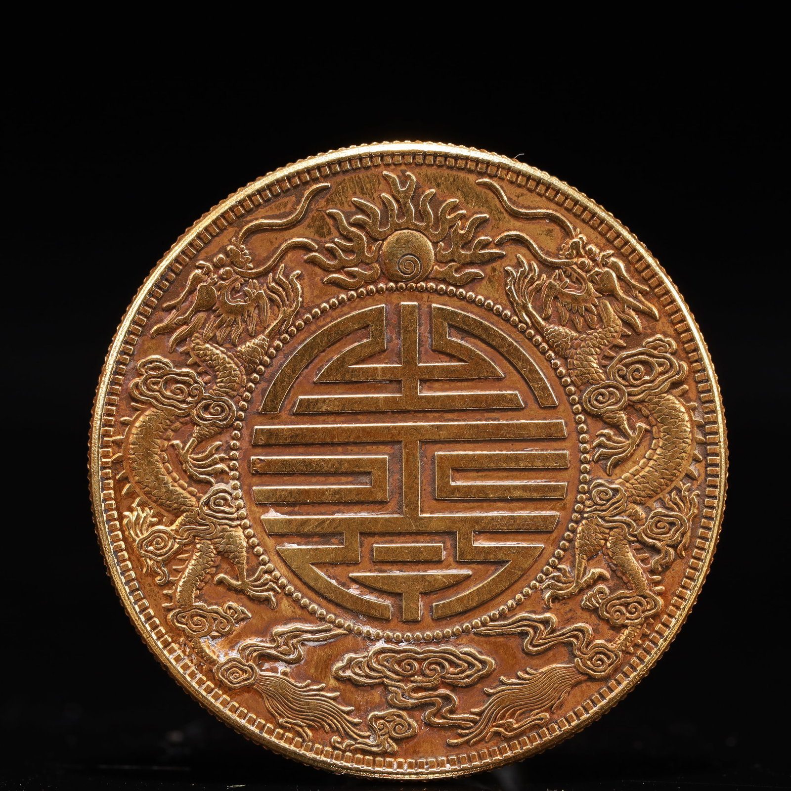 An Exquisite Sterling silver-Gilt gold Coin - 2