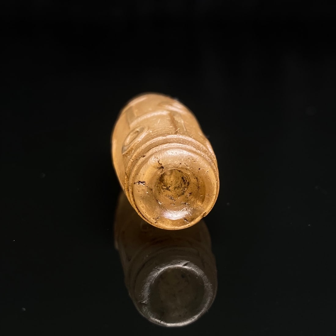 An Exquisite Crystal Nine Eyes Dzi Bead Pendant - 7