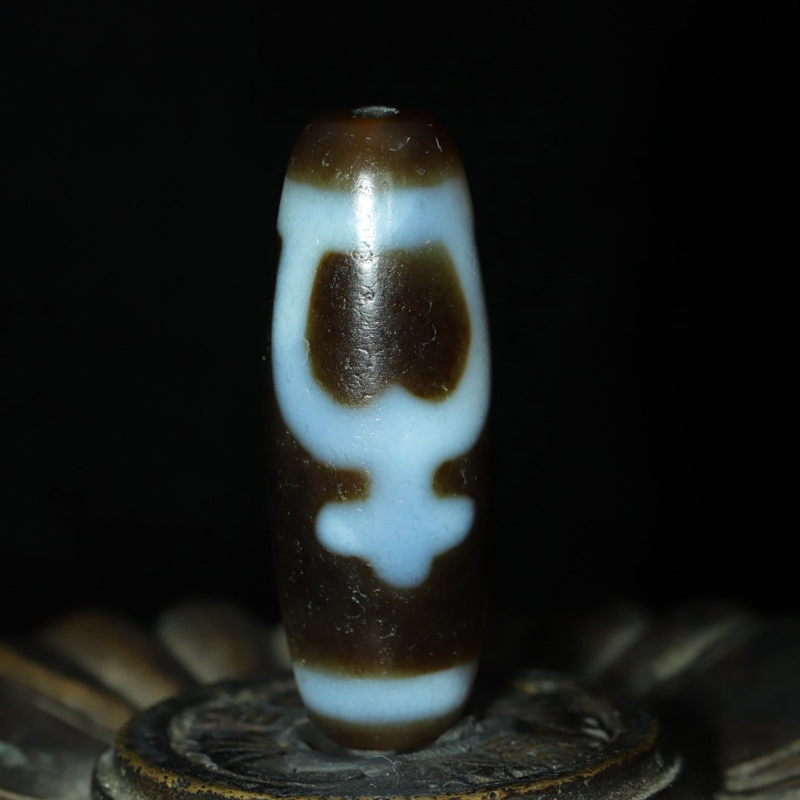 An Exquisite Dzi Bead Pendant - 3