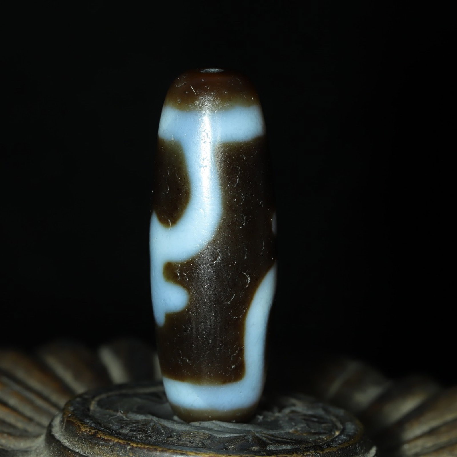 An Exquisite Dzi Bead Pendant - 4