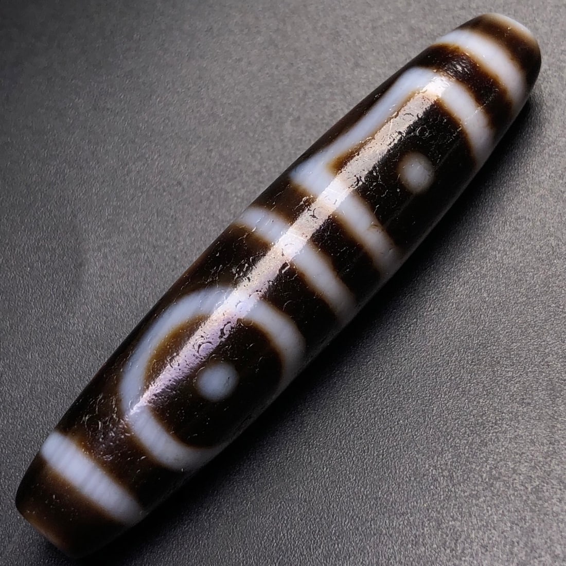 An Exquisite Dzi Bead Pendant - 2