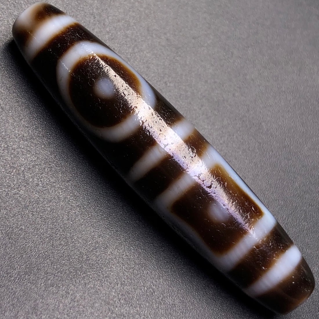 An Exquisite Dzi Bead Pendant - 3
