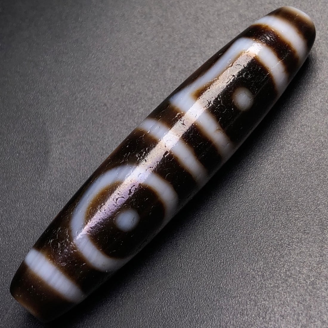 An Exquisite Dzi Bead Pendant - 4