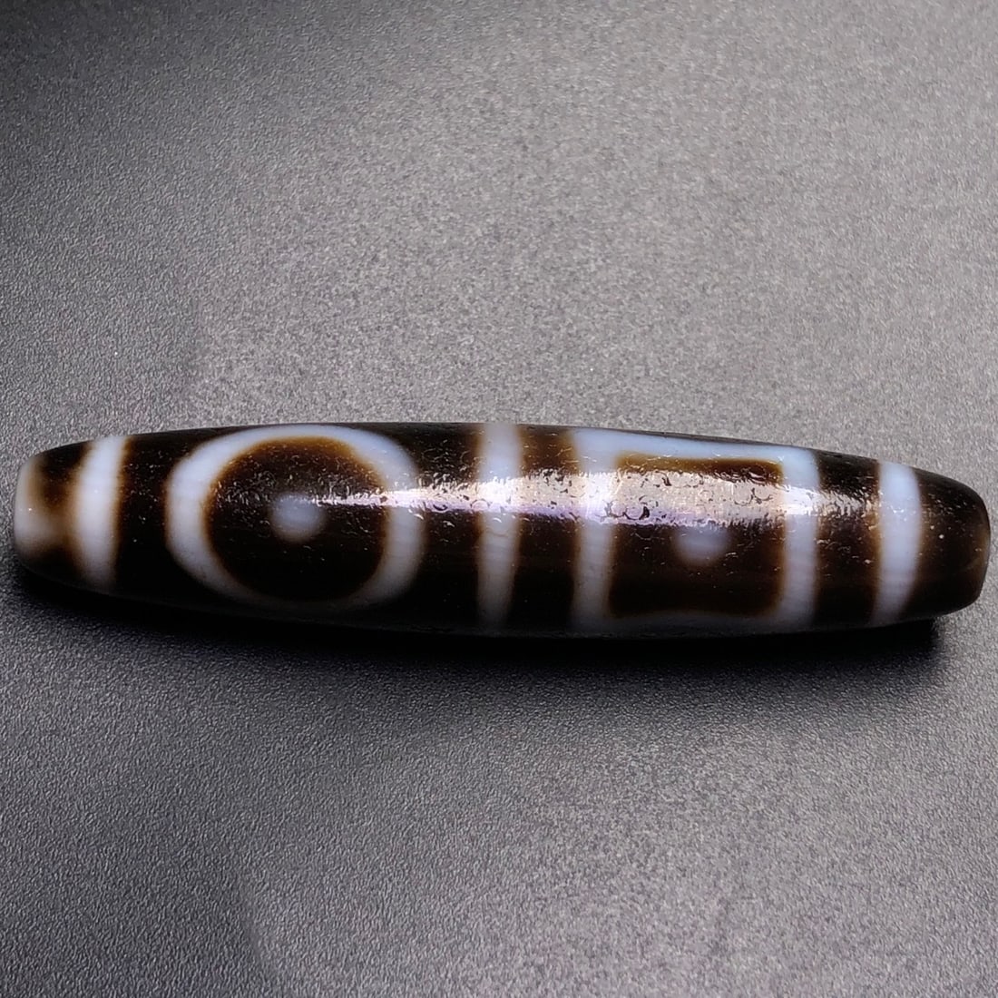 An Exquisite Dzi Bead Pendant - 7