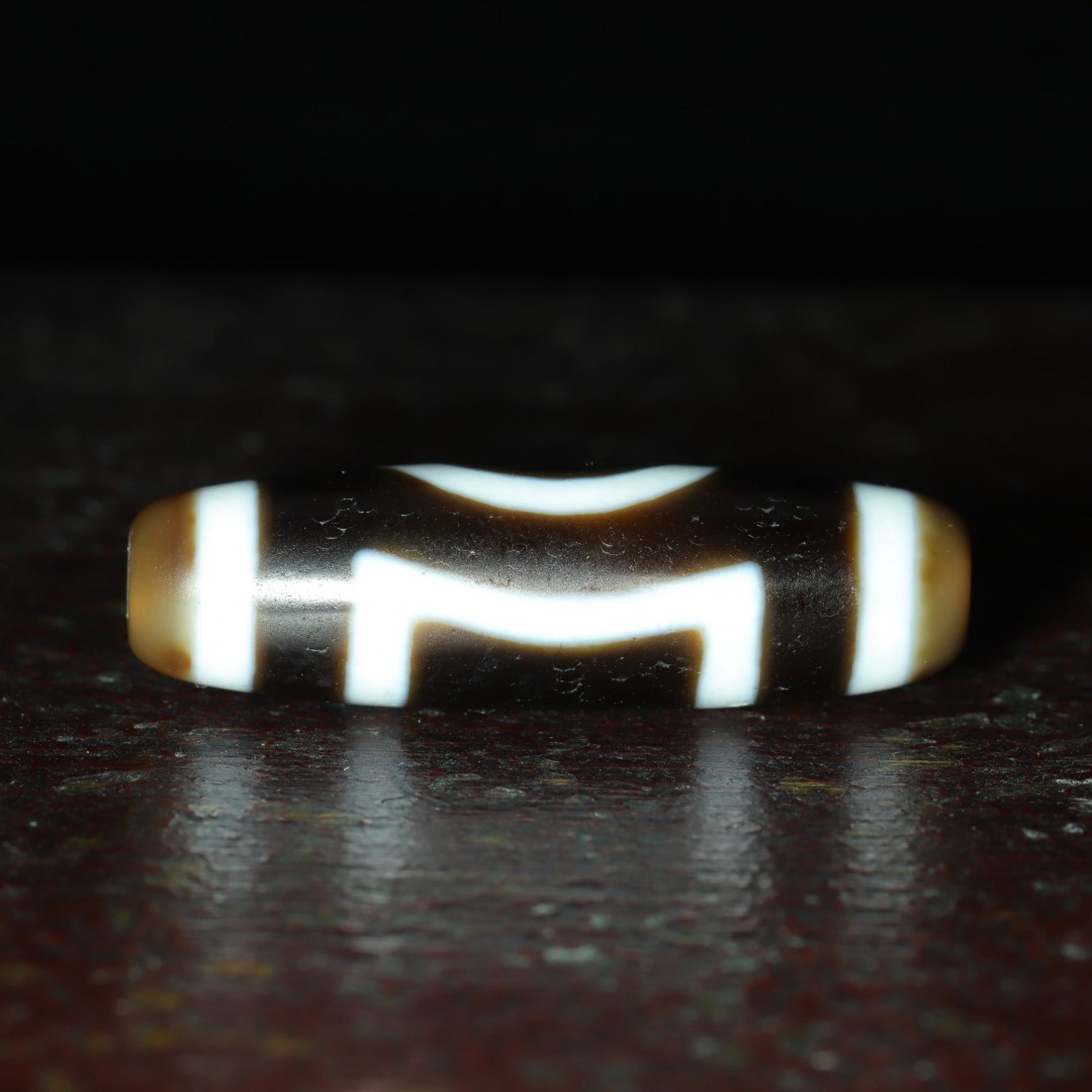 An Exquisite Dzi Bead Pendant - 6